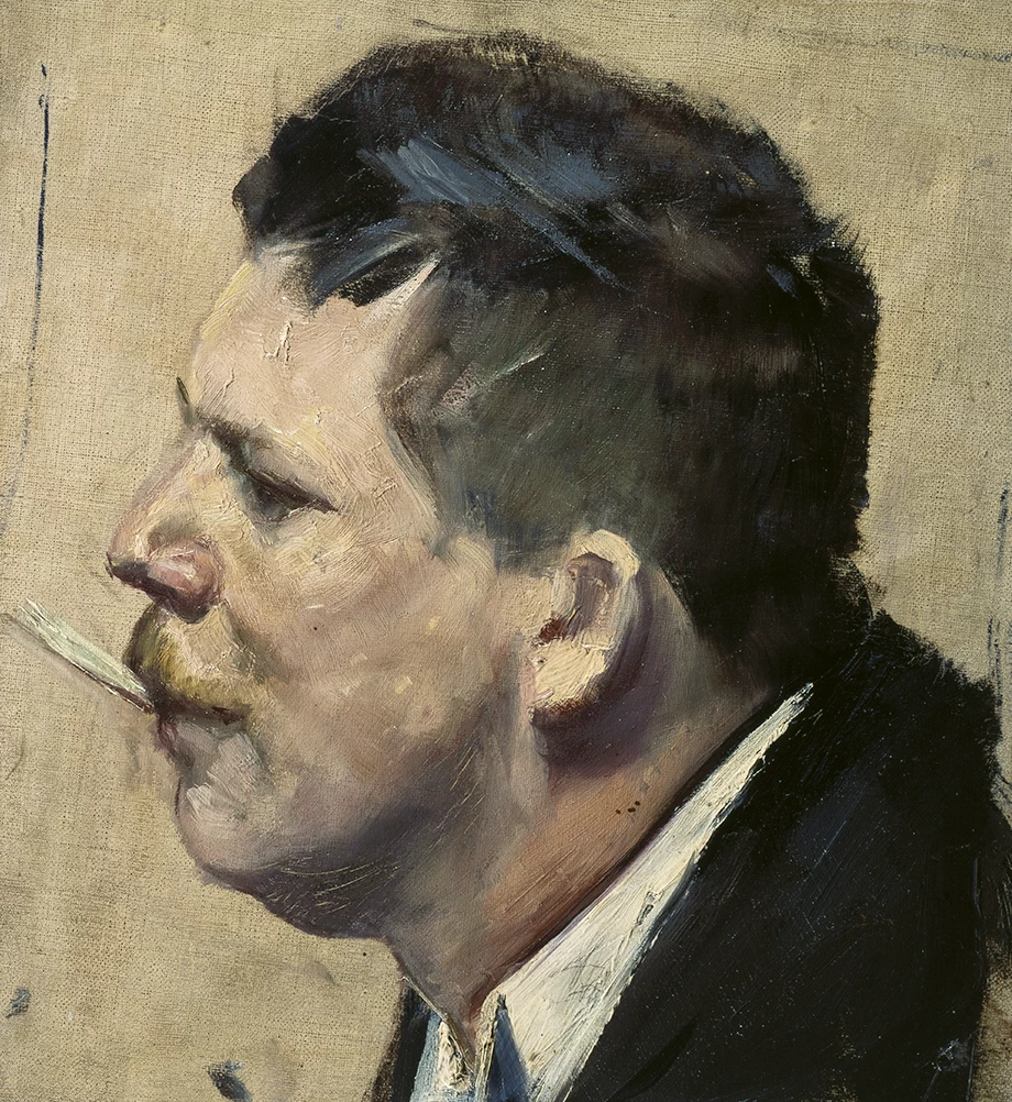Il pittore norvegese Charles Lundh - 1888, Museo di Skagen